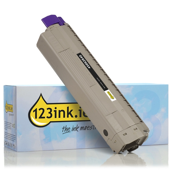 OKI 45862840 black toner (123ink version) 45862840C 042707 - 1