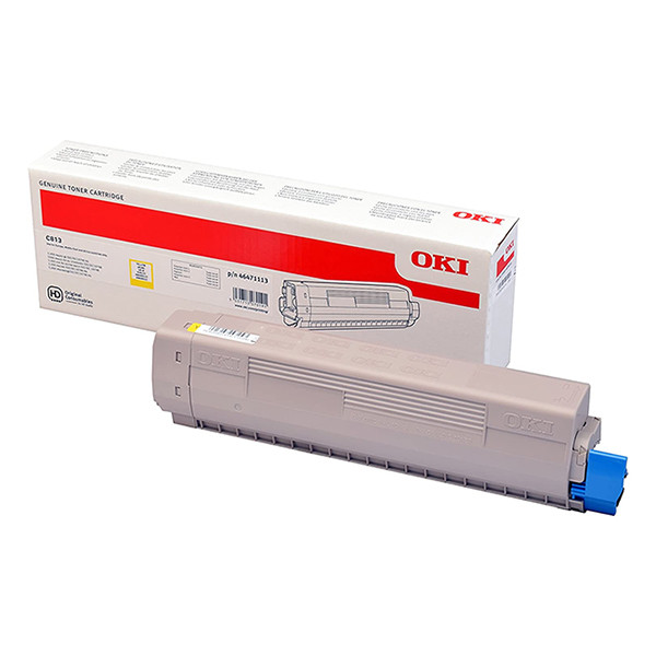 OKI 46471113 yellow toner (original OKI) 46471113 042742 - 1