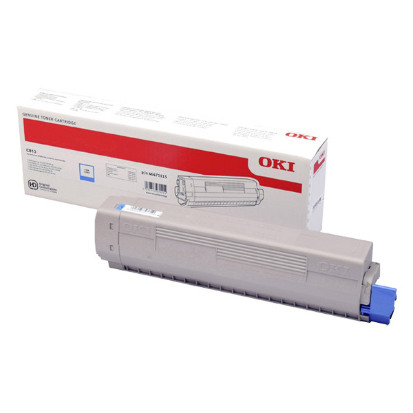 OKI 46471115 cyan toner (original OKI) 46471115 042738 - 1