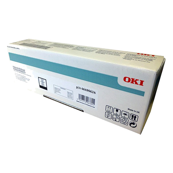 OKI 46490624 black toner (original OKI) 46490624 042836 - 1