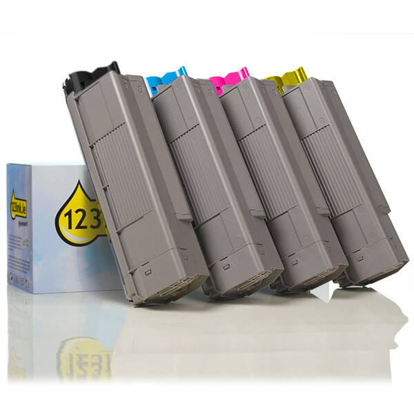 OKI 46507508/07/06/05 BK/C/M/Y toner 4-pack (123ink version)  130610 - 1