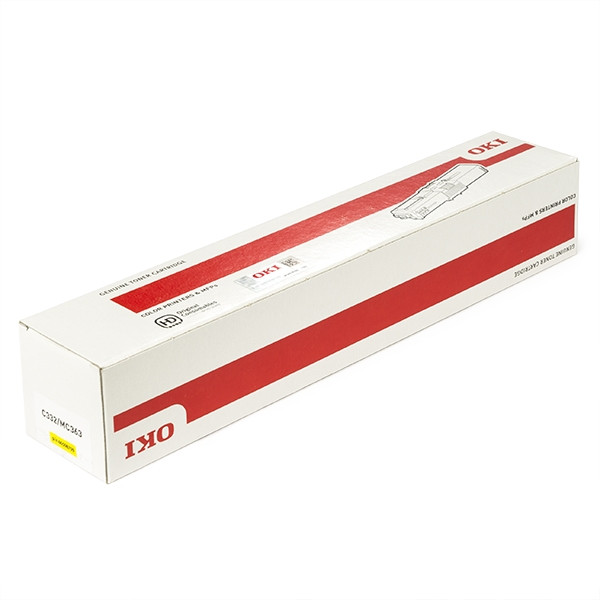 OKI 46508709 high capacity yellow toner (original OKI) 46508709 036246 - 1