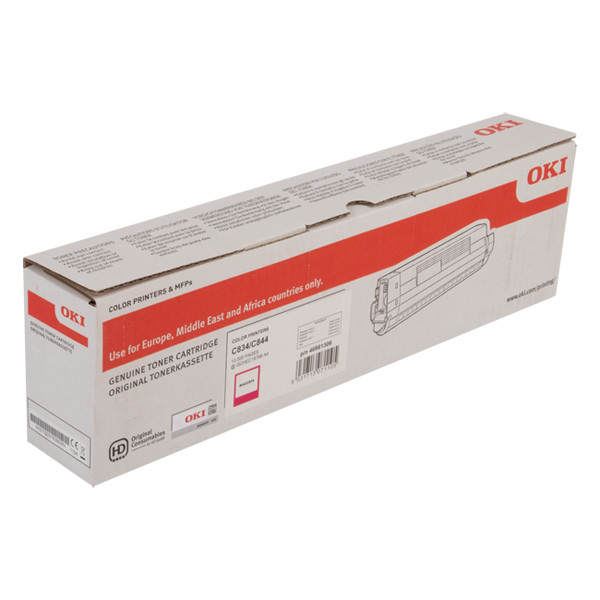 OKI 46861306 high capacity magenta toner (original OKI) 46861306 042770 - 1