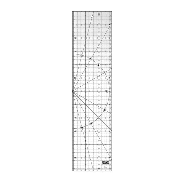 Olfa quilt ruler, 15cm x 60cm MQR-15X60 219723 - 1