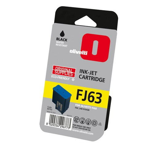 Olivetti FJ63 (B0702) black ink cartridge (original Olivetti) B0702 042202 - 1