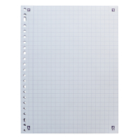 Oxford A4+ checked ring binder paper 90gsm, 100 sheets 400094328 260073