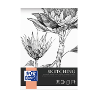 Oxford Sketching A4 sketchpad, 120 grams (50 sheets)