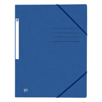 Oxford Top File+ blue A4 cardboard elastic folder 400116324 260132