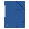 Oxford Top File+ blue A4 cardboard elastic folder