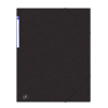 Oxford Top File black A3 cardboard elastic folder