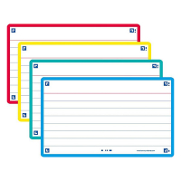 Oxford assorted A7 ruled flashcards (80-pack) 400137329 260227