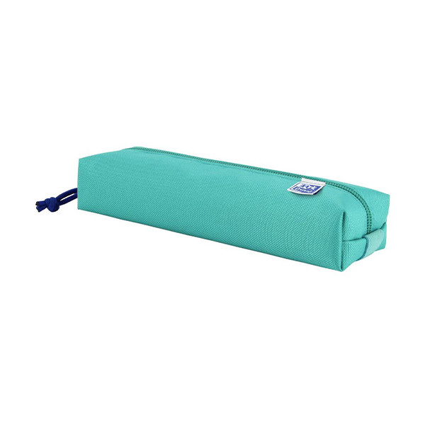 Oxford turquoise rectangular pencil case 400170805 260284 - 1