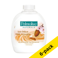 Palmolive Almond hand soap refill, 300ml (6-pack)