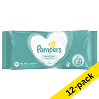 Pampers Sensitive wipes (12 x 52-pack)  SPA00191