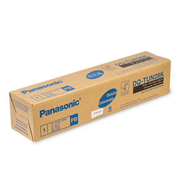 Panasonic DQ-TUN28K black toner (original) DQ-TUN28K 075200 - 1