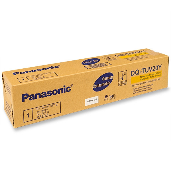 Panasonic DQ-TUV20Y yellow toner (original) DQ-TUV20Y 075198 - 1