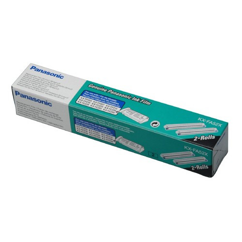 Panasonic KX-FA52X fax roll 2-pack (original) KXFA52X 075085 - 1