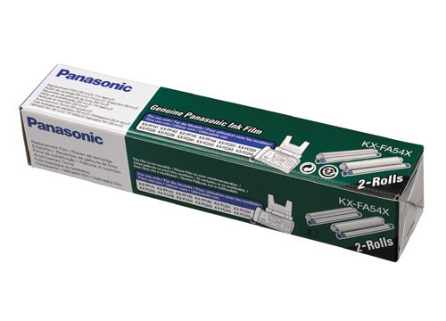 Panasonic KX-FA54X fax roll 2-pack (original Panasonic) KX-FA54X 075055 - 1