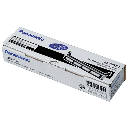 Panasonic KX-FAT92 black toner (original) KXFAT92 075155 - 1