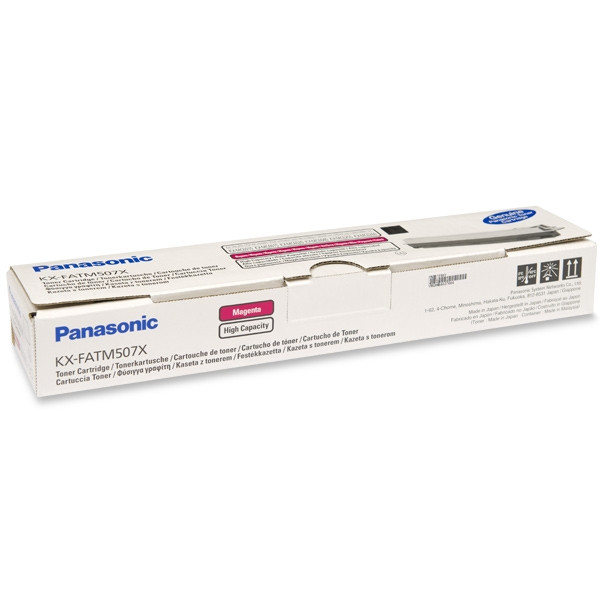 Panasonic KX-FATM507X high capacity magenta toner (original) KXFATM507X 075218 - 1