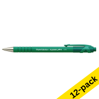 Papermate Flexgrip Ultra RT green ballpoint pen (1mm) (12-pack)