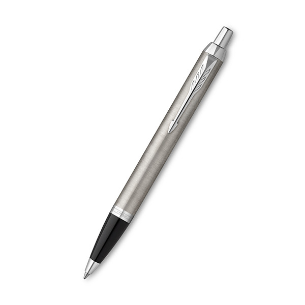 Parker IM Essential silver stainless steel ballpoint pen 2143631 214126 - 1