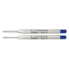 Parker Quinkflow blue medium ballpoint refill (2-pack)