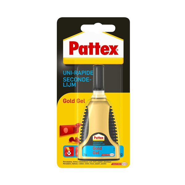 Pattex Gold instant glue gel tube, 3g 2898210 206227 - 1