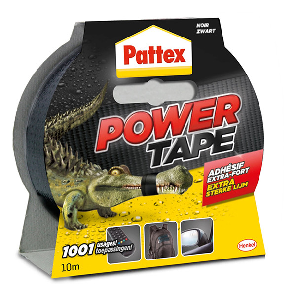 Pattex black adesive power tape, 50mm x 10m 1669219 206200 - 1