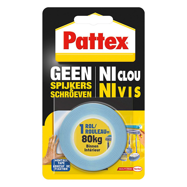 Pattex supermounting tape, up to 80kg 2848975 206204 - 4