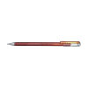 Pentel Dual Metallic orange/metallic yellow rollerball pen