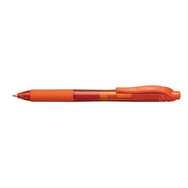 Pentel Energel BL107 orange rollerball pen BL107-FX 210040 - 1