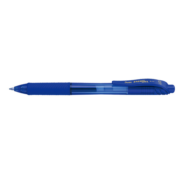 Pentel Energel BL107 rollerball pen blue (12-pack)  210054 - 1