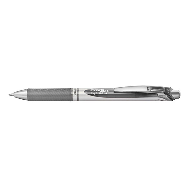 Pentel Energel BL77 grey rollerball pen 018772 210370 - 1