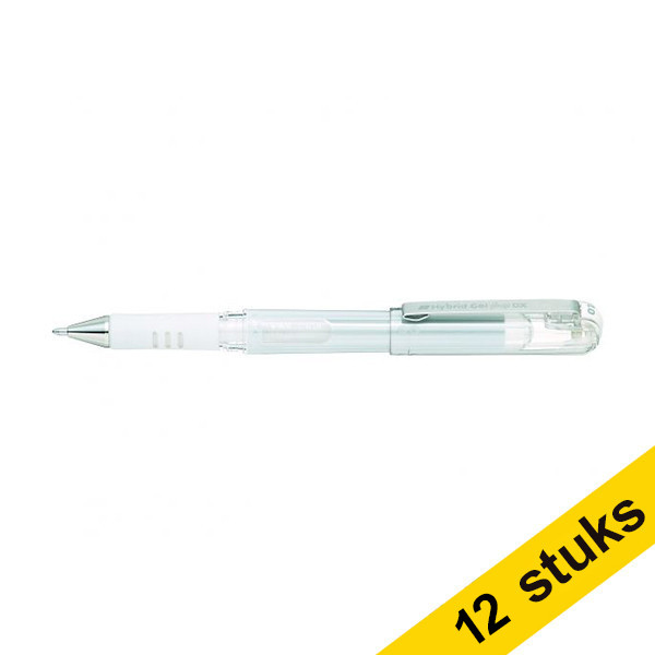 Pentel K230M white rollerball pen (12-pack)  210186 - 1