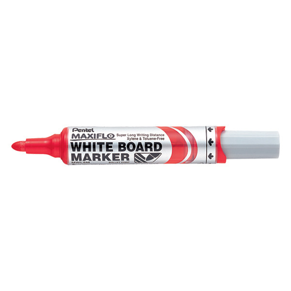 Pentel Maxiflo red whiteboard marker MWL5M-BO 246364 - 1