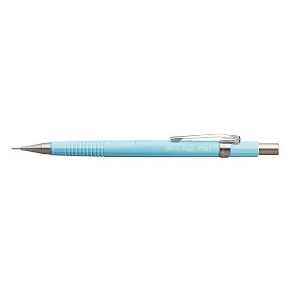 Pentel P205 pastel blue mechanical pencil, 0.5mm 021378 210381 - 1