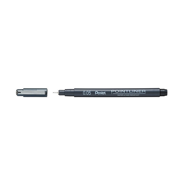 Pentel Pointliner S20P black fineliner (0.05mm) 018114 210298 - 1