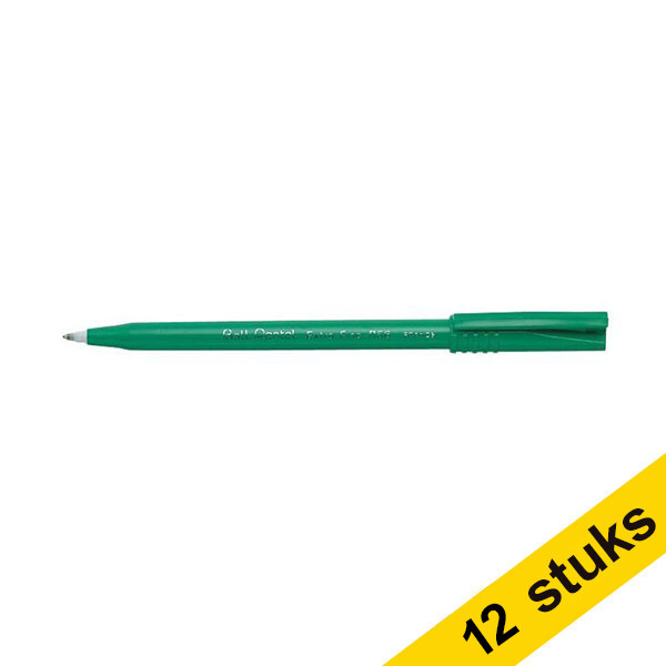 Pentel R56 green roller pen (12-pack)  210180 - 1