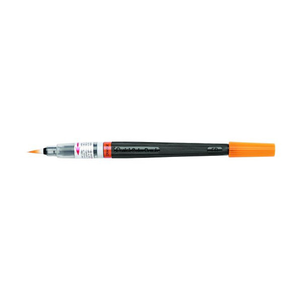 Pentel XGFL orange brush pen 013058 210275 - 1