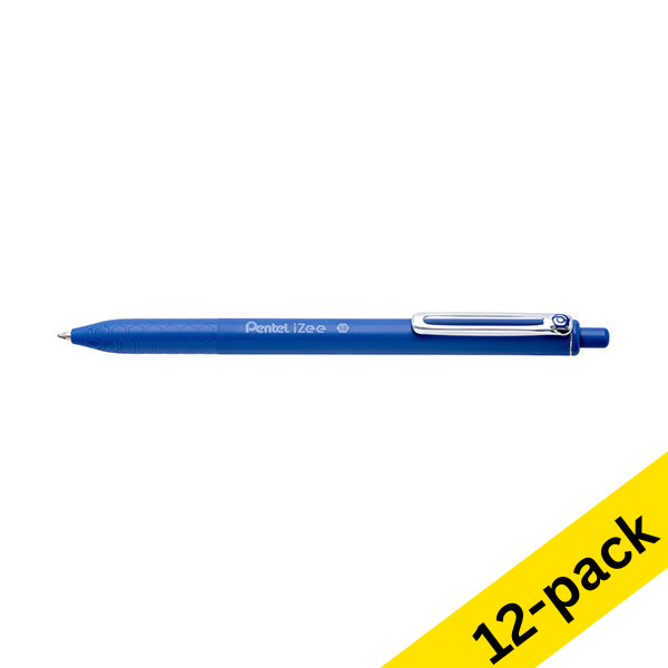 Pentel iZee BX470 blue ballpoint pen (12-pack)  210162 - 1