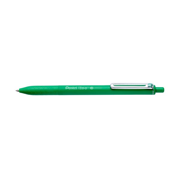 Pentel iZee BX470 green ballpoint pen 018352 210163 - 1