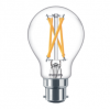 Philips B22 LED clear filament bulb | 9-60W (6-pack)