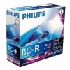 Philips Blu-Ray-R recordable discs in jewel-case (5-pack)