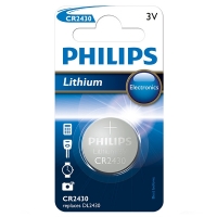 Philips CR2430 Lithium button cell battery CR2430/00B 098318