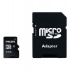 Philips Micro SDHC memory card class 10 including SD adapter - 32GB