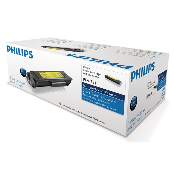 Philips PFA751 black toner + drum (original) PFA751 032892 - 1