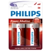 Philips Power Mono Alkaline D LR20 batteries (2-pack)