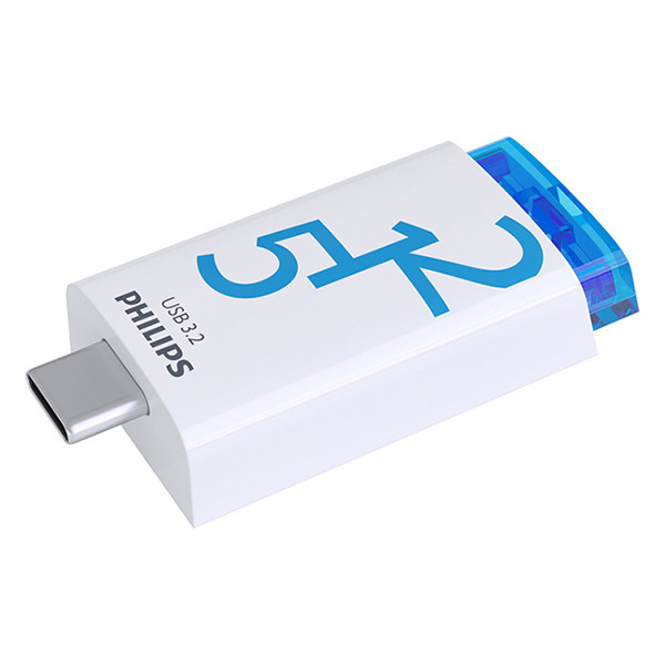 Philips USB 3.2 stick with USB-C connection | 512GB FM51FD175B 098715 - 1