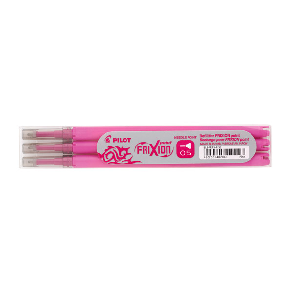 Pilot Frixion Point pink rollerball refill (3-pack) 402043 405036 - 1